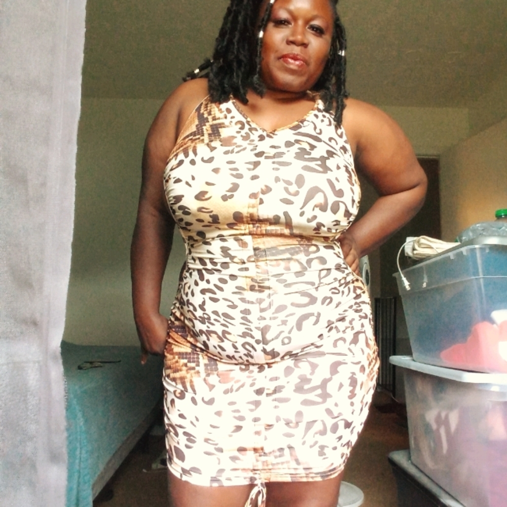 Cheetah dress